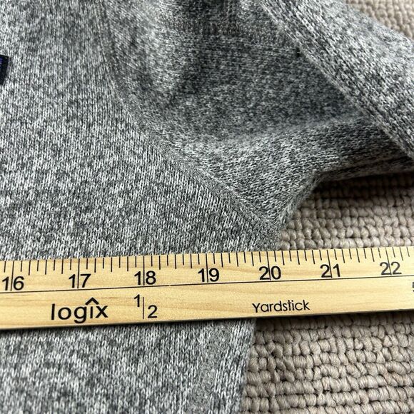 Patagonia Better Sweater 1/4 Zip Women’s Medium Gray Heather Fleece Pullover - Picture 4 of 10